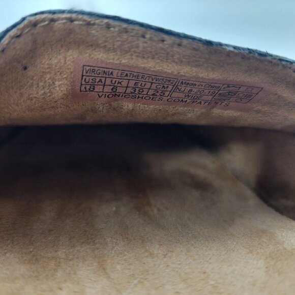 Vionic Women's Honor Virginia Black Leather Loafers, Boat Shoes Size 8 - Picture 11 of 11